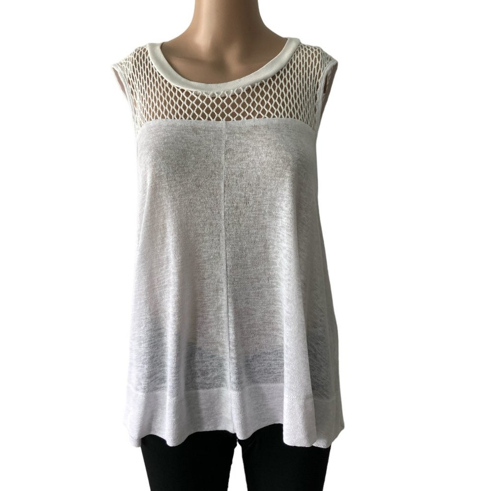 Ella Moss Netted Flowy Size S Tank Top